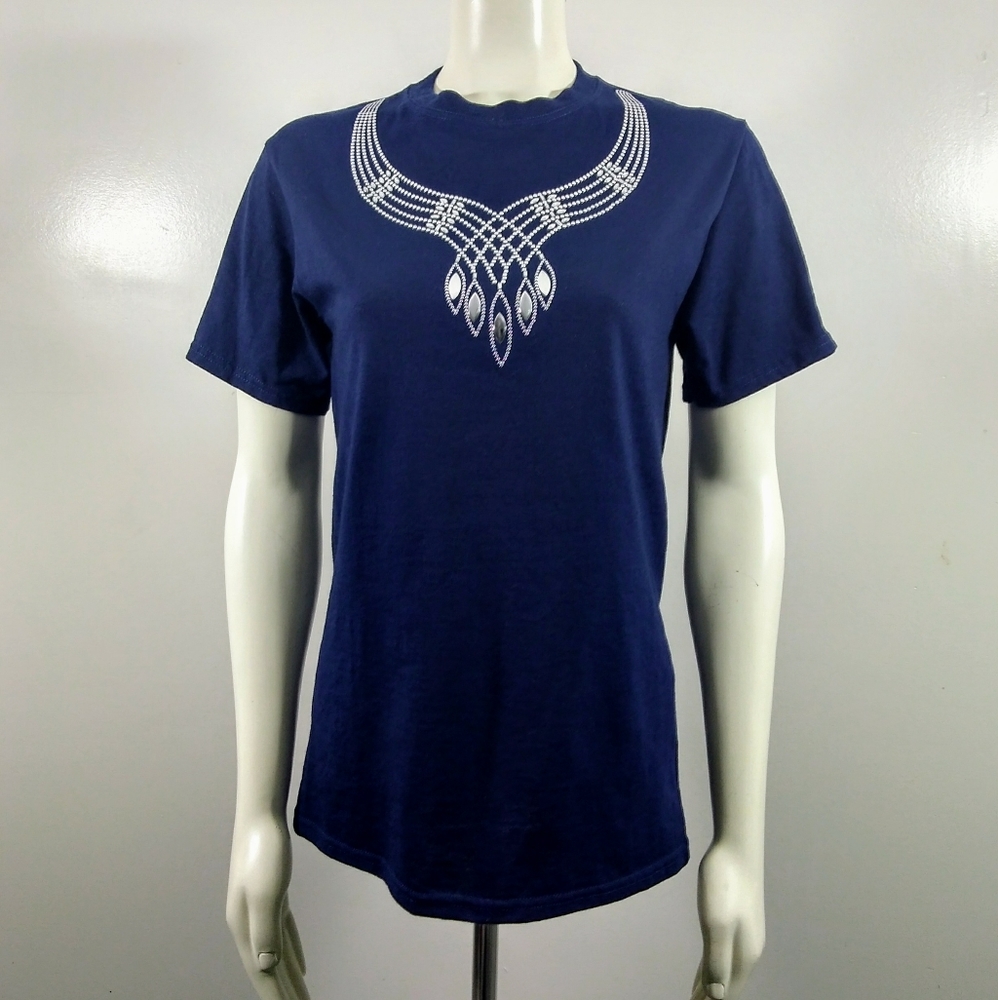 Jerzees Dark Blue Tee Shirt